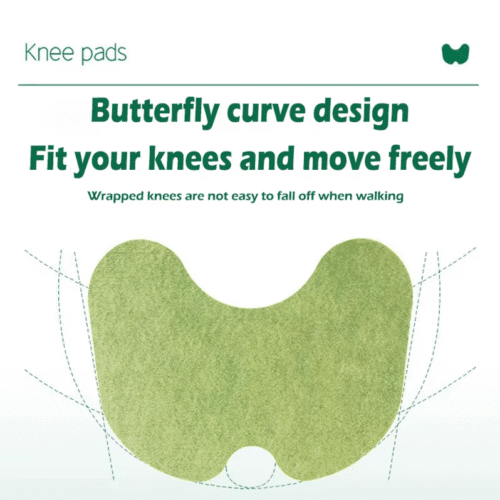 Акупунтурні відновлючі розігріваючі трав'яні патчі у вигляді метелика для колін рук або шиї
