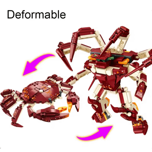 Конструктор краюб - 3D-конструктор краба робота з 242 деталей