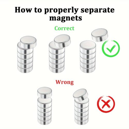 Неодимові магніти 6×2 мм у наборі