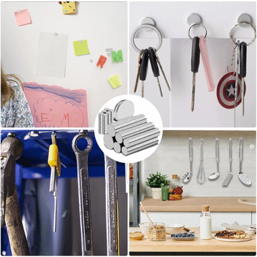 Неодимові магніти 6×2 мм у наборі