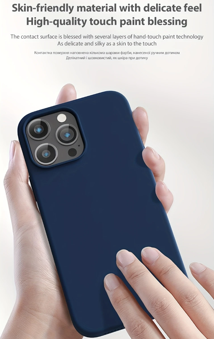 Силіконовий чохол Soft Touch з MagSafe для iPhone