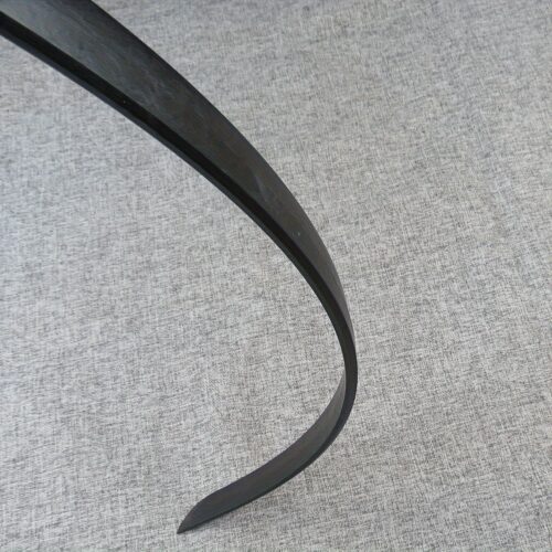 Тренувальний бокен-катана з чорного нейлону для бойових мистецтв і косплею