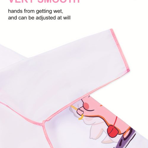 Дитячий дощовик на дівчинку 2-3 роки Прозоро-Рожевий