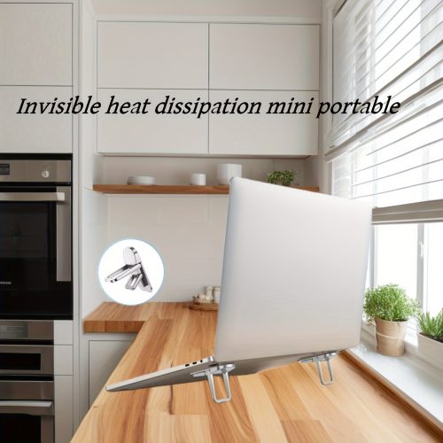 Ніжки під ноутбук для охолодження самоклейкі 2 шт. Сірі