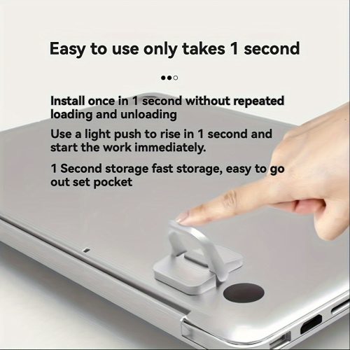 Ніжки під ноутбук для охолодження самоклейкі 2 шт. Сірі